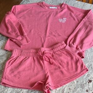 Hippie Rose BEACH PLEASE Sweatshirt and Shorts Set